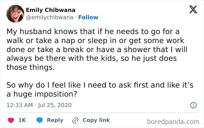 I Did That All The Time When I Was Married