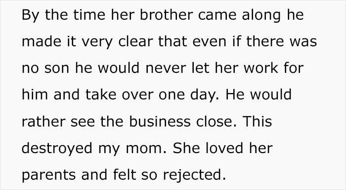 Man Can’t Understand Why He Didn’t Get Equal Inheritance, Gets A Reality Check From Sister Man Can’t Understand Why He Didn’t Get Equal Inheritance, Gets A Reality Check From Sister