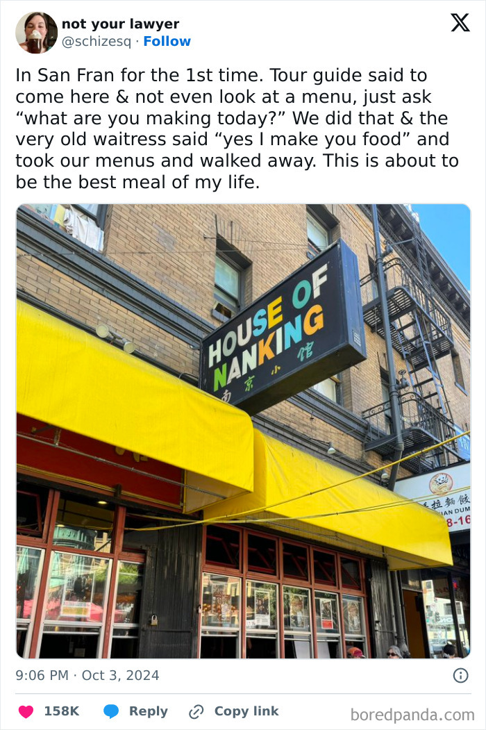 Amazing Interaction At This Restaurant In Chinatown