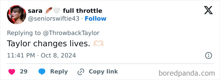 “I Can’t Believe This Is Real”: Business Owner’s Life Changed After Taylor Swift Boosts Her Sales “I Can’t Believe This Is Real”: Business Owner’s Life Changed After Taylor Swift Boosts Her Sales
