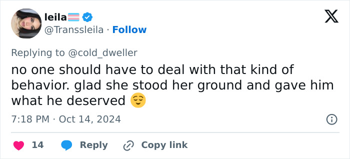 Trans Woman Responds To Man&rsquo;s Mockery With Beating Before Posting Anti-Violence Message