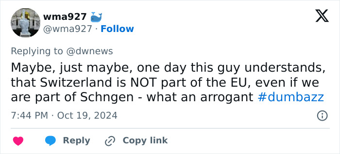 &ldquo;No Room For This Man&rdquo;: Far-Right Extremist&rsquo;s Swiss Deportation Met With Public Satisfaction