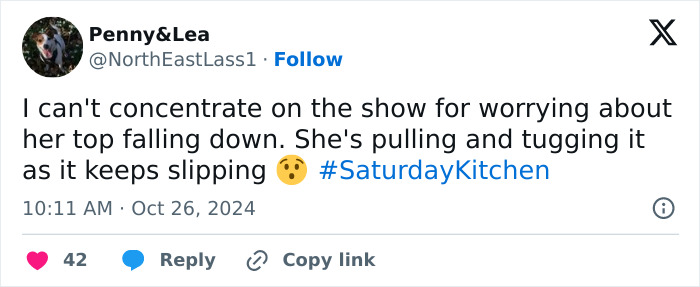 Guest's &ldquo;Inappropriate&rdquo; Outfit On Cooking Show Leaves Viewers Outraged: "It Keeps Slipping"