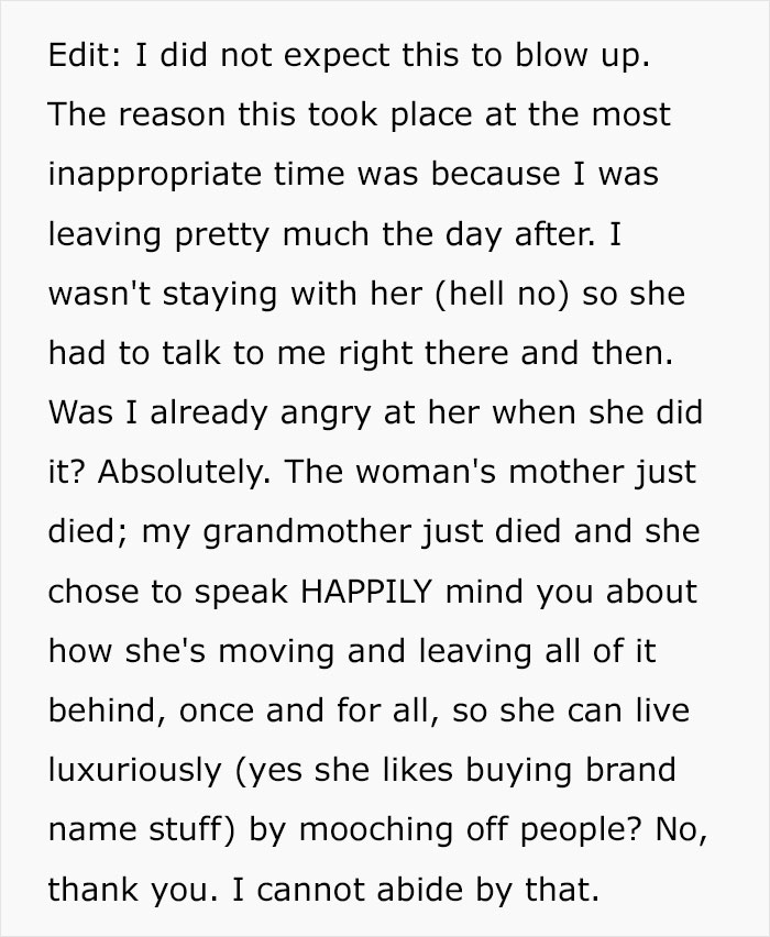 Mom Declares She’s Moving In With Wealthy Daughter Overseas, Gets Shut Down In Front Of The Family Mom Declares She’s Moving In With Wealthy Daughter Overseas, Gets Shut Down In Front Of The Family