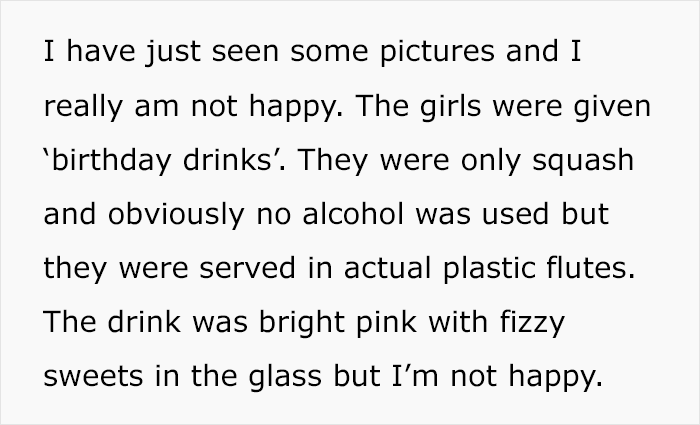 Mom Barely Allows Her 9 Y.O. Attend A Sleepover, Loses It Over ‘Birthday Drinks’ She Was Served Mom Barely Allows Her 9 Y.O. Attend A Sleepover, Loses It Over ‘Birthday Drinks’ She Was Served