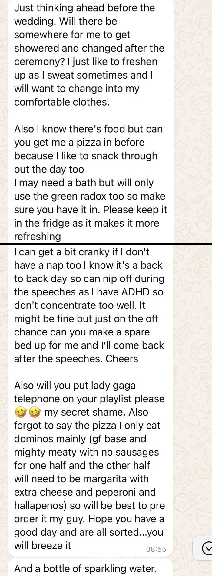 My Friend Got A Late Diagnosis Of ADHD And Has Become Super Entitled To It, Wanting Everything To Be Inclusive