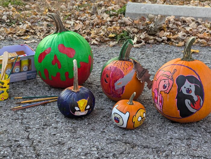 Painted Pumpkins