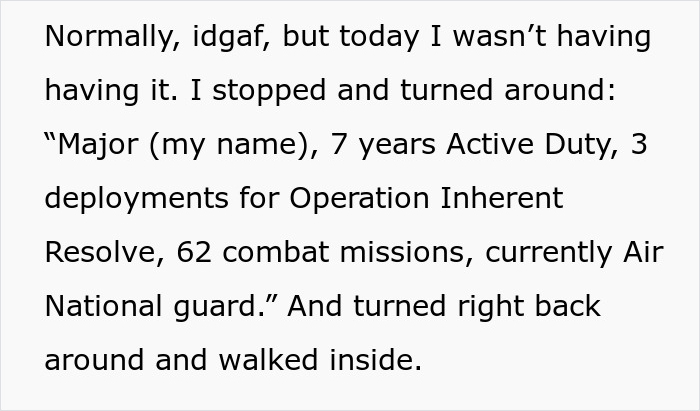 Soldier Refuses To Take Disrespect From Elder, Teaches Him What A Modern Veteran Looks Like