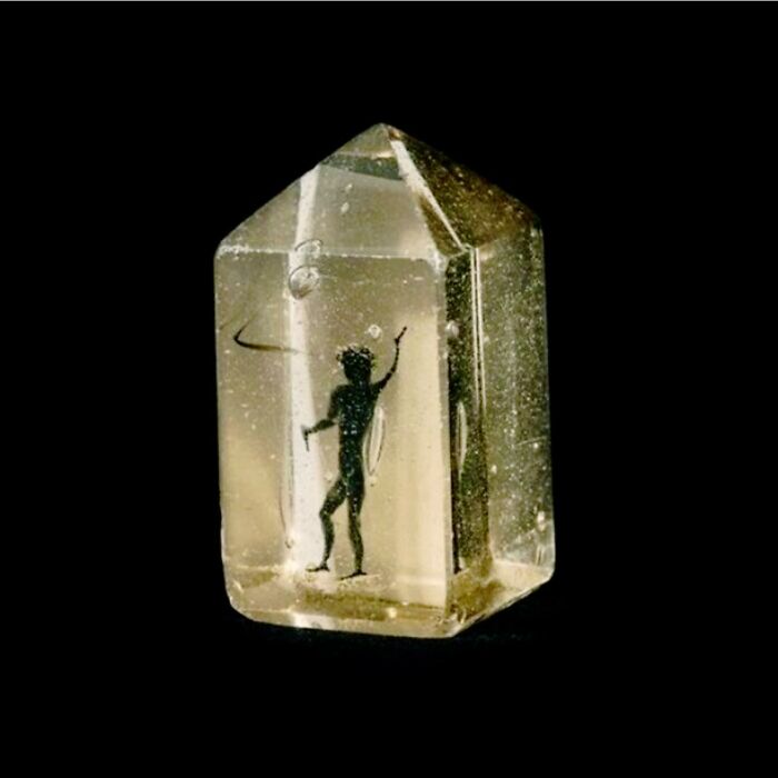 In The 18th Century, The Imperial Treasury Of Vienna Housed A Bizarre And Unsettling Artifact—a Tiny Figure Encased In A Prism Of Glass, Believed To Be A Demon
