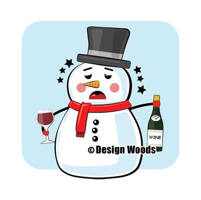 Funny Christmas-Inspired Snowman Character Illustrations (19 Pics)