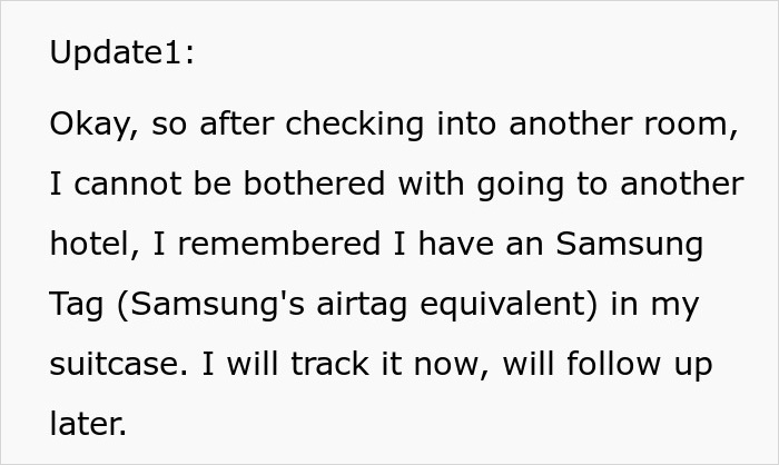 Tourist Supposedly Uncovers Hotel’s Shady Crime Scheme After Tracking His Lost Luggage Tourist Supposedly Uncovers Hotel’s Shady Crime Scheme After Tracking His Lost Luggage