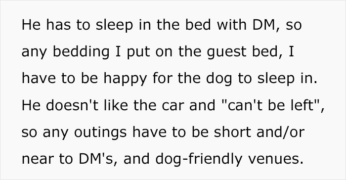 Woman&rsquo;s Mother Insists On Ludicrous Requirements For Untrained Dog, She Takes To The Web To Vent