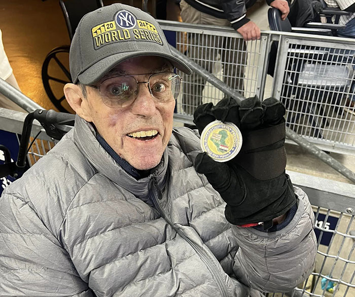 Woman Knows Dad Always Dreamed Of Seeing Yankees Play In The World Series, Gets Him Surprise Tickets