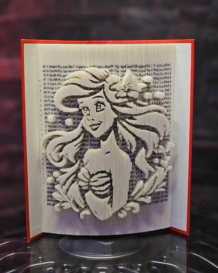 From Pages To Pixels: The Enchanting Sculptures Of Book Master