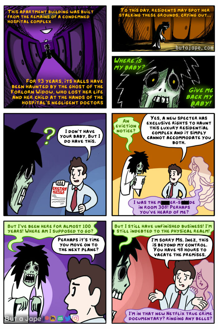 This Artist Draws Amusing Comics Featuring Ridiculous Situations (New Pics)