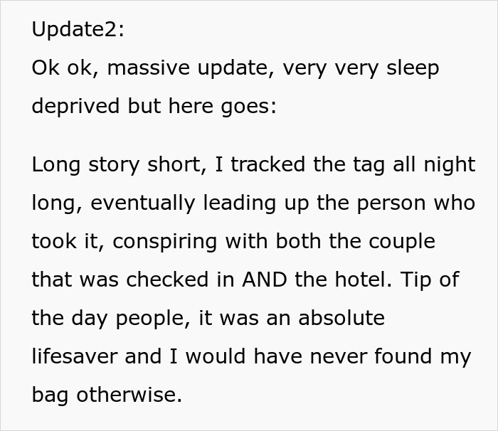 Tourist Supposedly Uncovers Hotel’s Shady Crime Scheme After Tracking His Lost Luggage Tourist Supposedly Uncovers Hotel’s Shady Crime Scheme After Tracking His Lost Luggage