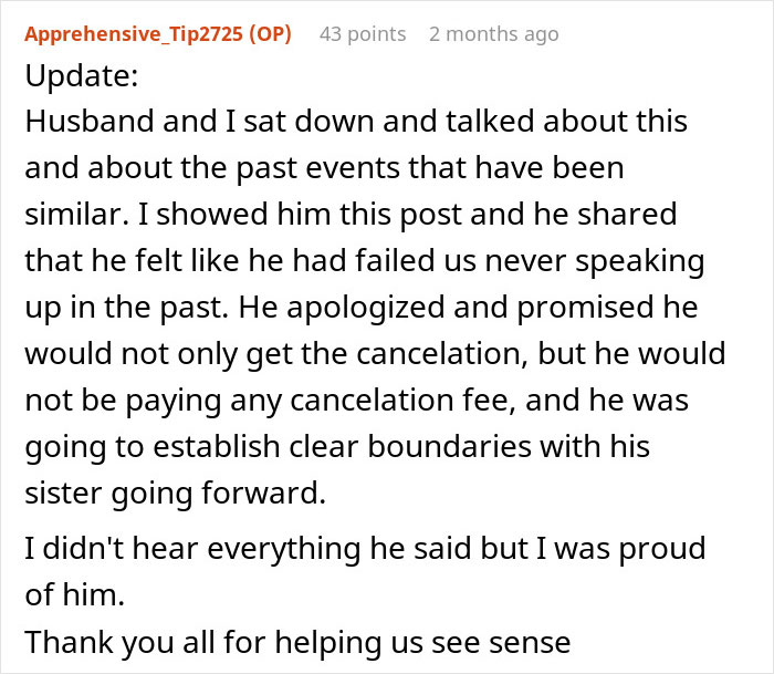 “I Don’t Feel We Are Wrong”: Couple Cancels Family Trip As They Were Given The Bunk Beds “I Don’t Feel We Are Wrong”: Couple Cancels Family Trip As They Were Given The Bunk Beds