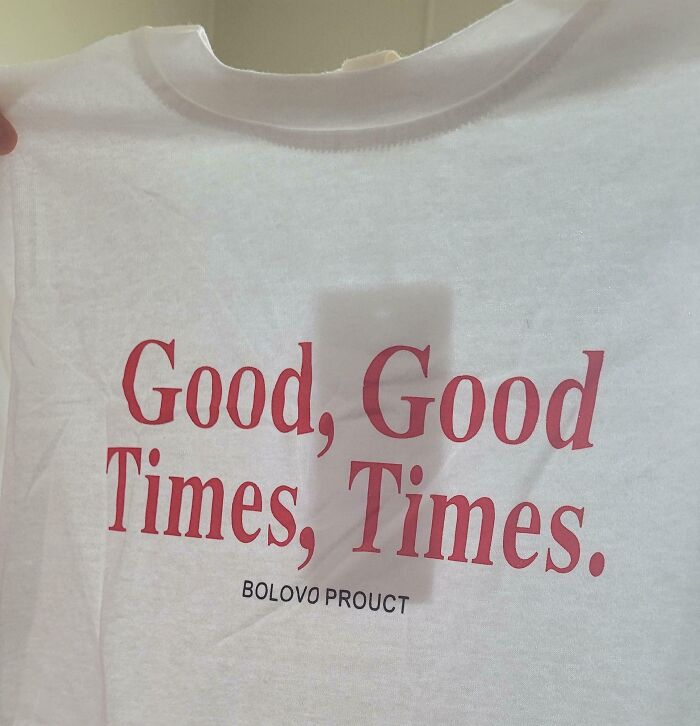 Good, Good, Times, Times