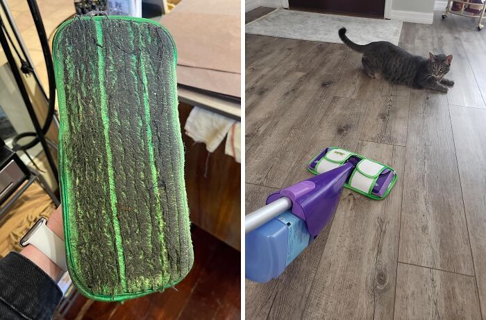 Ditch The Disposables And Embrace The Eco-Friendly Clean! These Reusable Pads Are Compatible With Your Swiffer Sweeper, So You Can Keep Your Floors Sparkling Without Harming The Planet