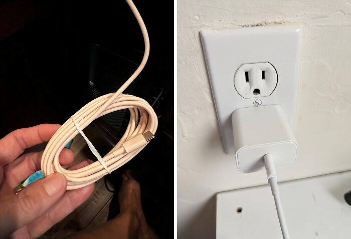  With This Fast Charging Long USB C Charger You Can Stay On Your Side Of The Bed, Even If The Outlet Is Way On The Other Side