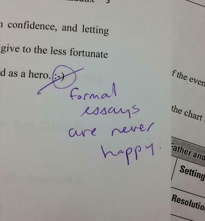 Formal Essays Are Never Happy