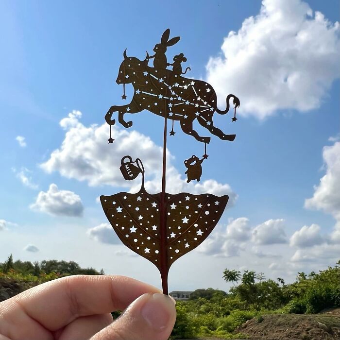 Nature’s Canvas: The Unbe-Leaf-Able Art Of Lito Leaf (New Pics)