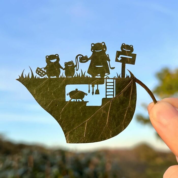 Nature’s Canvas: The Unbe-Leaf-Able Art Of Lito Leaf (New Pics)