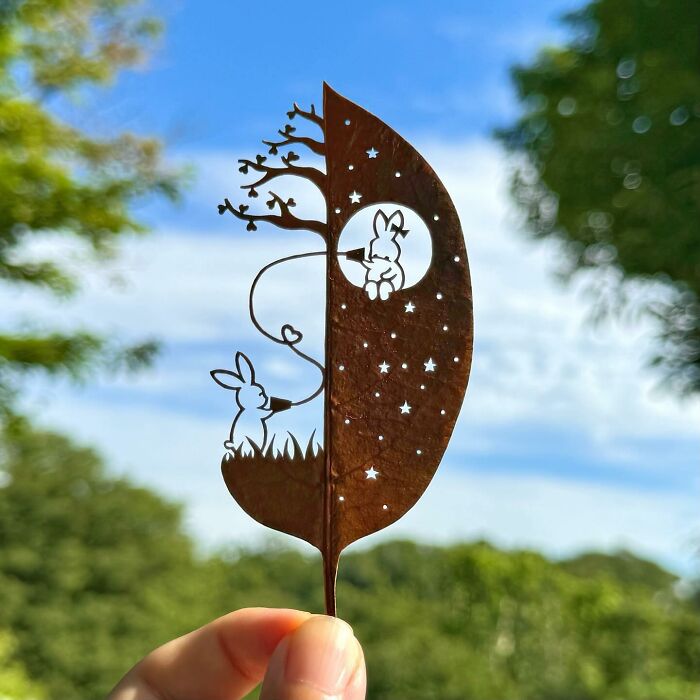 Nature’s Canvas: The Unbe-Leaf-Able Art Of Lito Leaf (New Pics)