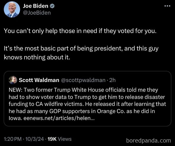 Tweet reply showing a facepalm moment highlighting absence of basic logic and common sense in politics.