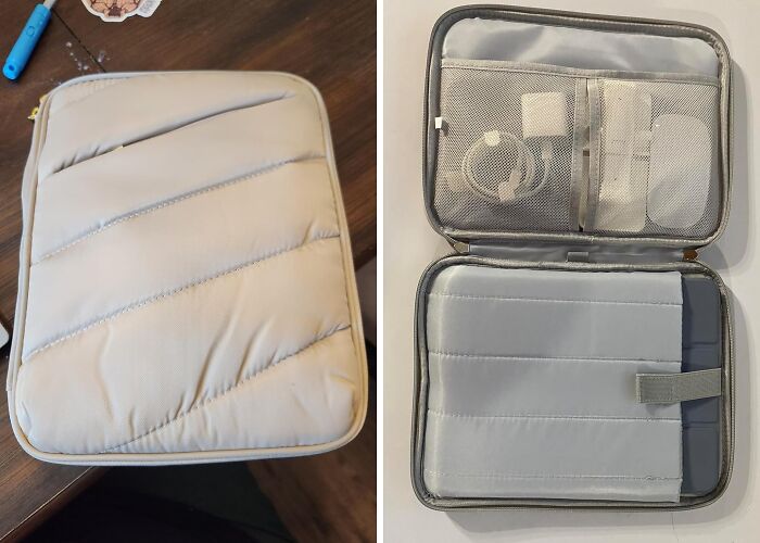  This iPad Travel Case Organizer Is A One-Stop Sollution For All Your Cables, Accessories, And Devices When Traveling