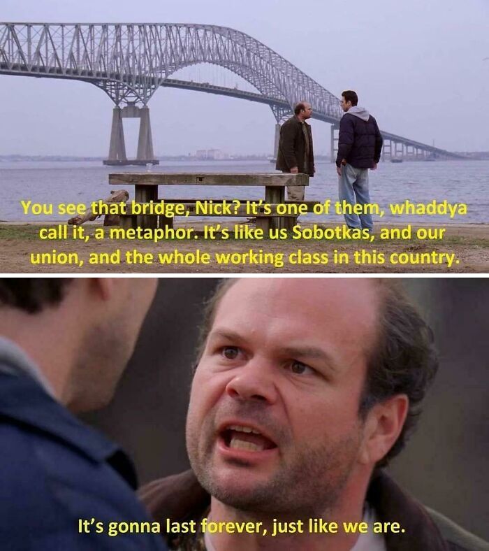 Goof: This Scene In Season 2 Of "The Wire" Ended Up Being False