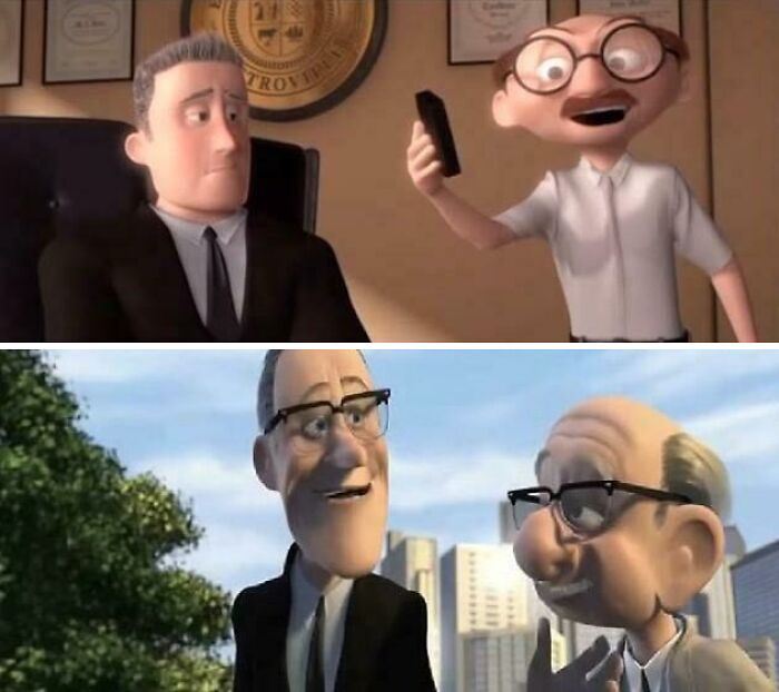 In The Incredibles (2004), Dash's Principal And Teacher Rapidly Age By The End Of The Film. There Is No Official Explanation As To Why This Is