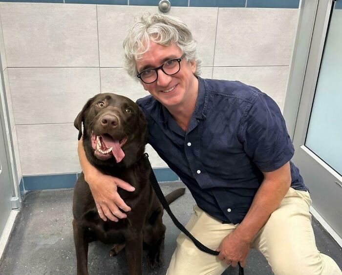 Porter Is Derping Hard In Our First Pic Together After I Adopted Him At The Shelter