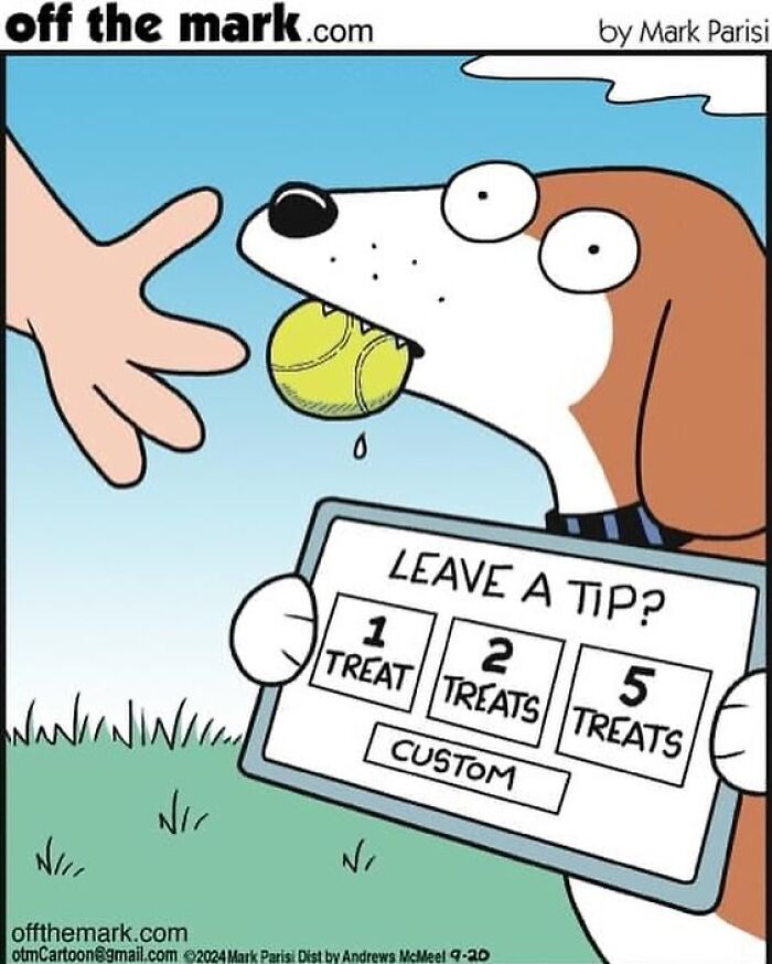 Funny "Off The Mark" Comics By Mark Parisi