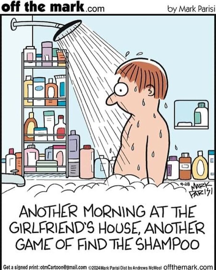 Funny "Off The Mark" Comics By Mark Parisi