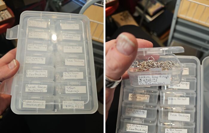 Give Your Tiny Treasures Their Own Miniature Mansions With These 15 Mini Clear Bead Storage Containers 