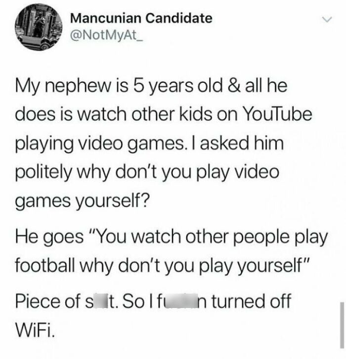 To Argue With An Adult