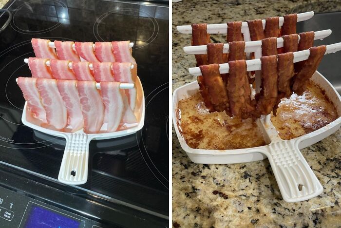 Say Goodbye To Flabby, Flimsy Bacon Forever With This Ingenious Crispy Microwave Bacon Cooker - The Secret To Pork Perfection In Just Minutes!