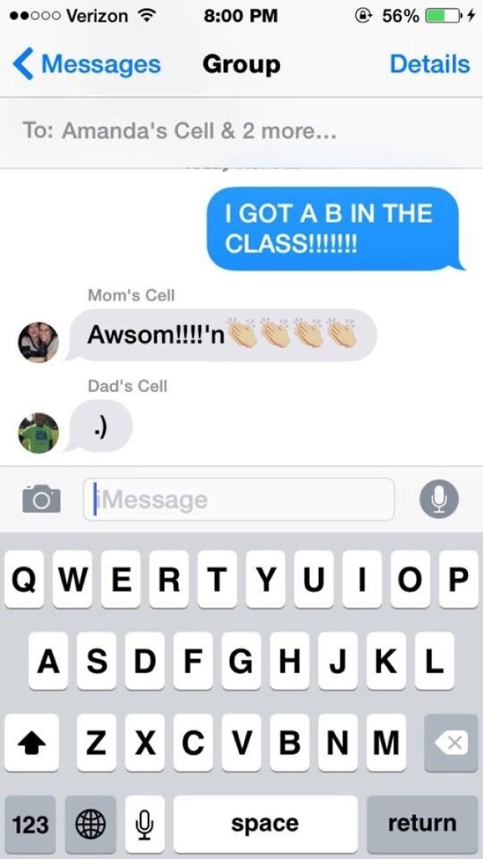 My Friend's Parents Trying To Text