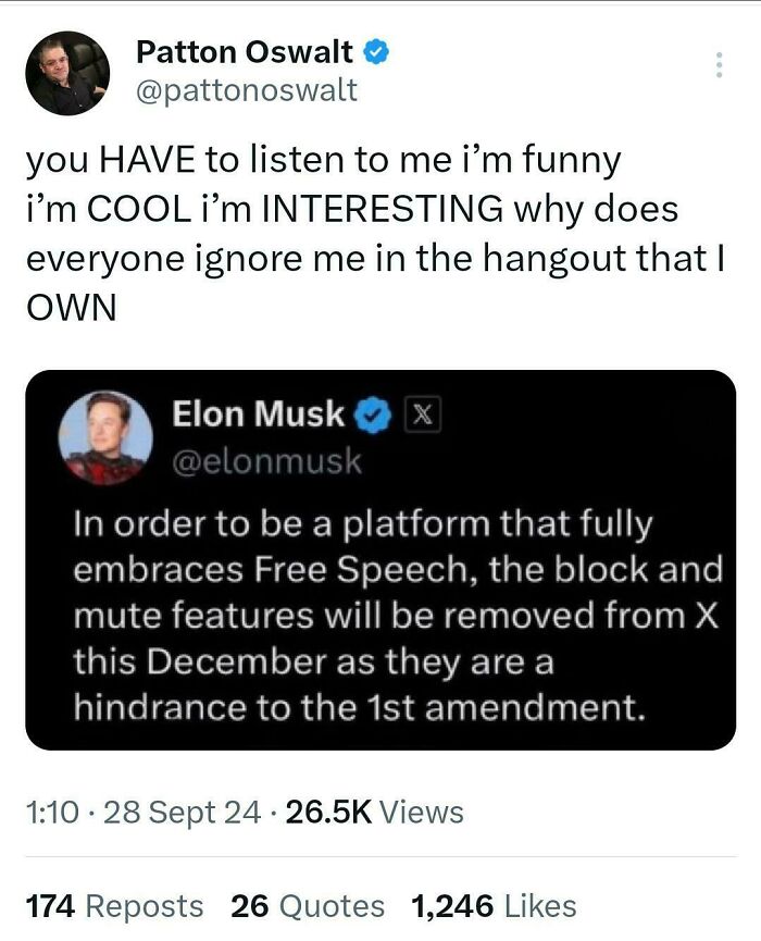 Patton Oswalt On Point Here LOL, Elmo Is So Transparent!