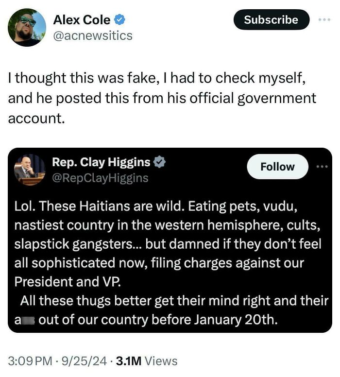 United States Representative: