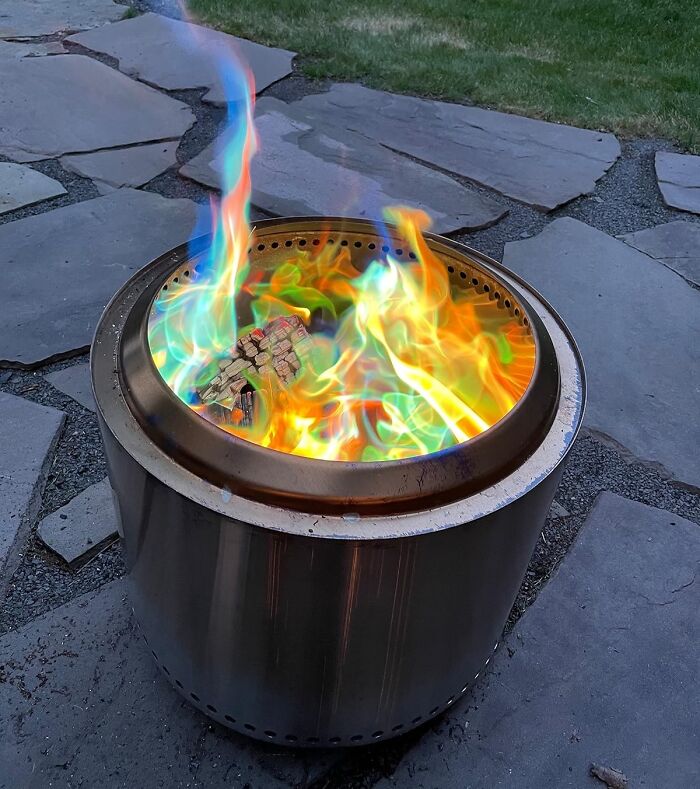 Ignite The Magic With These Mesmerizing Fire Color Changing Packets - They Transform Flames Into A Kaleidoscope Of Colors, Making Campfires, Fireplaces, And Backyard Gatherings A Dazzling Spectacle