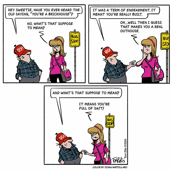 Everyday Laughs: Tom Zilis’ Hilarious Comic Strip Chronicles