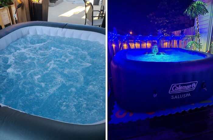 Relax, You're In Good Hands With This Coleman Inflatable Hot Tub - The Ultimate Backyard Treat
