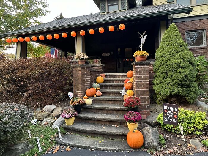 Happy Halloween. From Our 1925 (Almost) Century Home