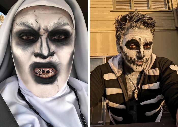 Create A Masterpiece Of Macabre With This Noir Nightmare Face & Body Paint That's Perfect For Painting On A Spooky Skeleton, A Ghostly Ghoul, Or A Creepy Corpse