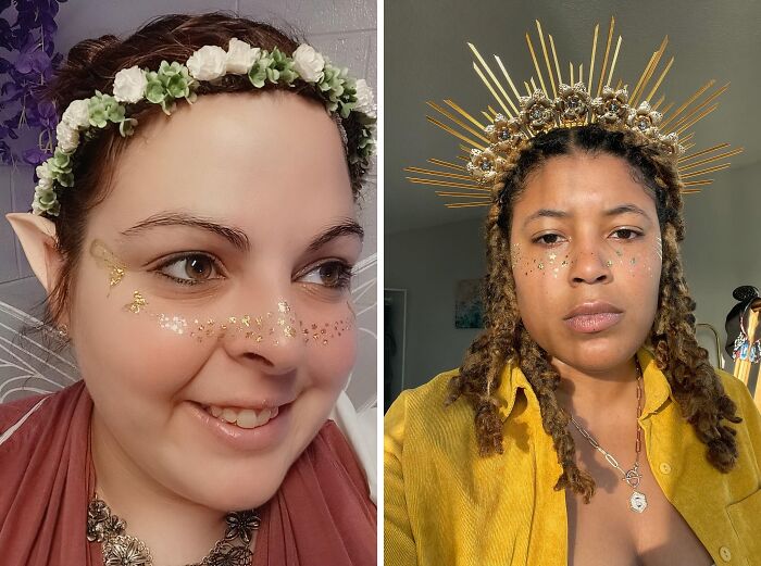 Add A Touch Of Gilded Gore To Your Halloween Look With These Gold Temporary Face Tattoos That Shine Like Treasure On A Tomb