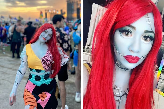 Get Ready To Chill To The Bone With This Frostbite Blue Face & Body Paint That Will Turn You Into A Frozen Corpse, A Zombie, Or A Terrifying Ice Queen