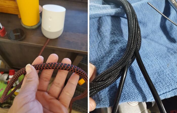 This Cord Protector Wire Loom Tubing Cable Keeps Pets From Going Haywire