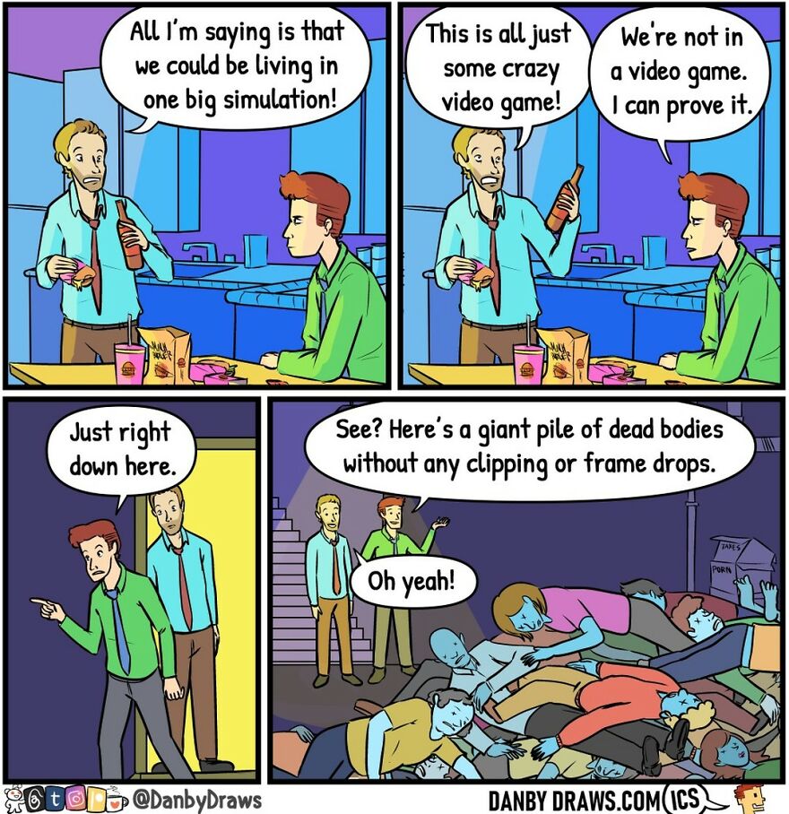 New Silly Comics Full Of Random Twists By “Danby Draws”